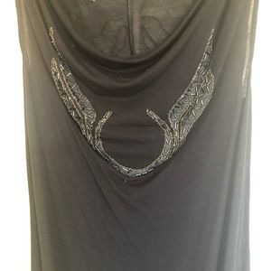Night Gypsy Queen beaded dress